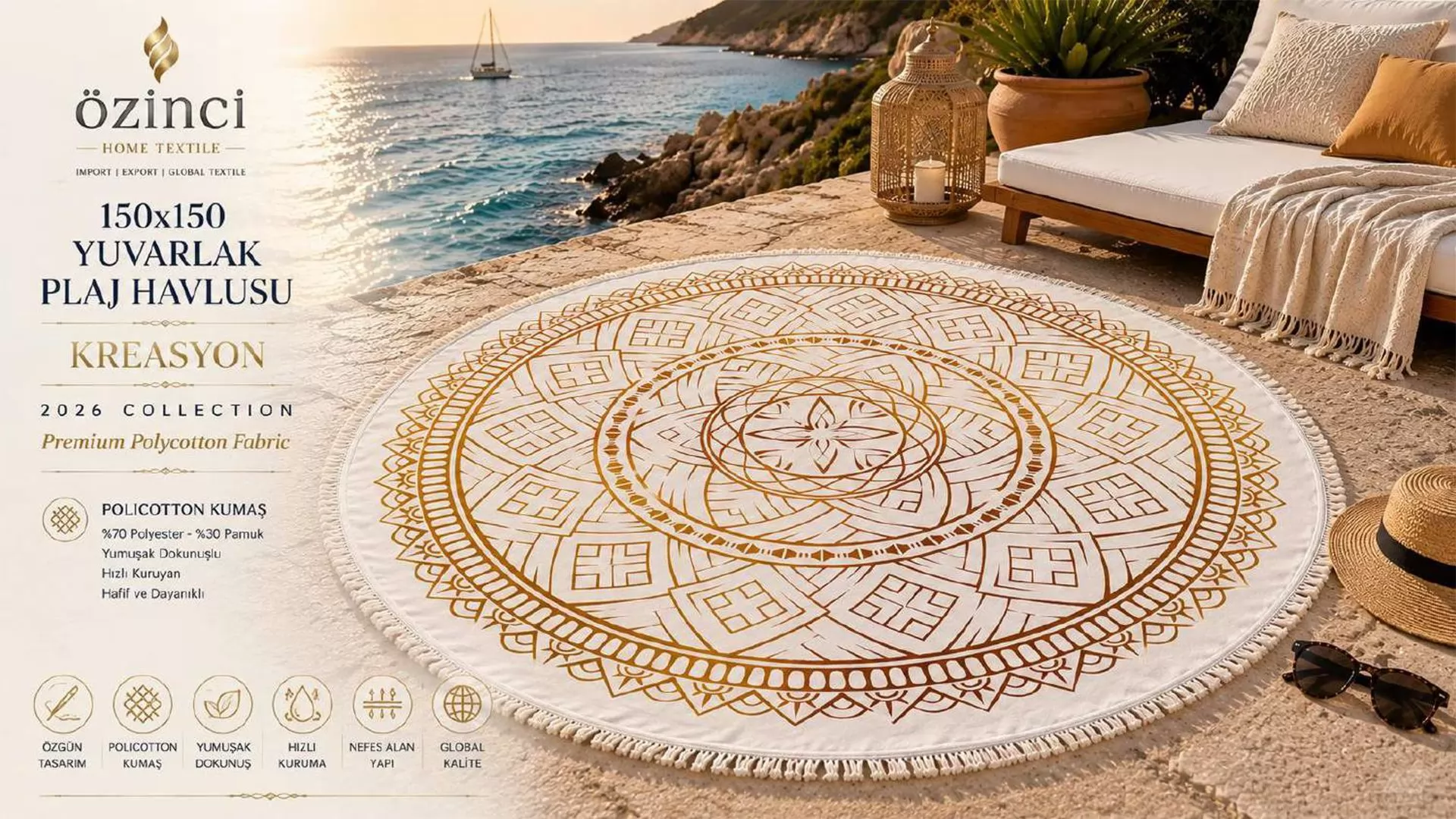 150X150 PLAJ HAVLUSU