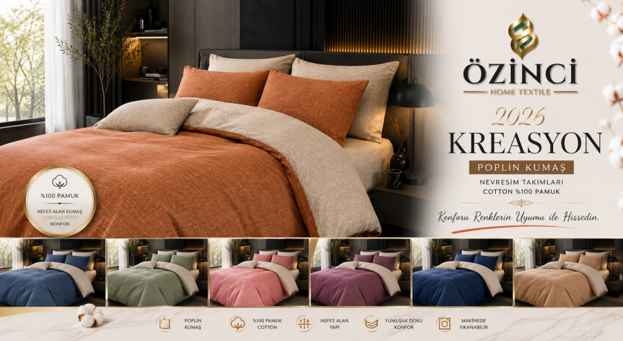 İKİ RENK POPLİN KUMAŞ COLLECTİON