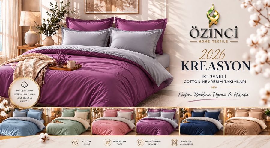 ÖZİNCİ COTTON İKİ RENK KREASYON